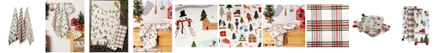 Design Imports Design Import Kitchen and Table Top Jolly Tree Collection Dishtowel, Set of 3